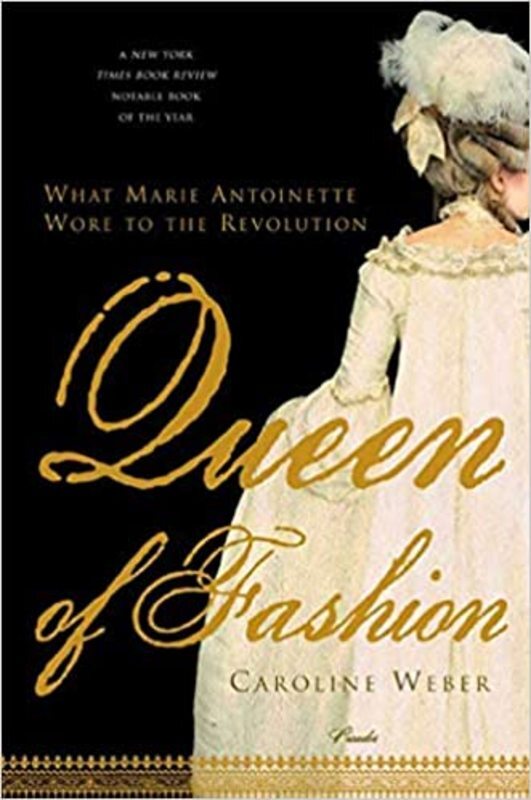Book cover for "Queen of Fashion" by Caroline Weber