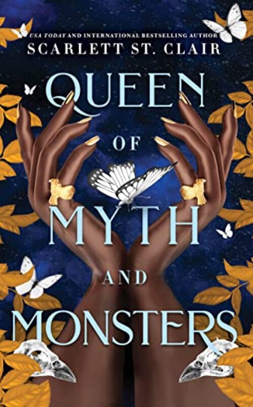 Book cover for "Queen of Myth and Monsters" by Scarlett St Clair