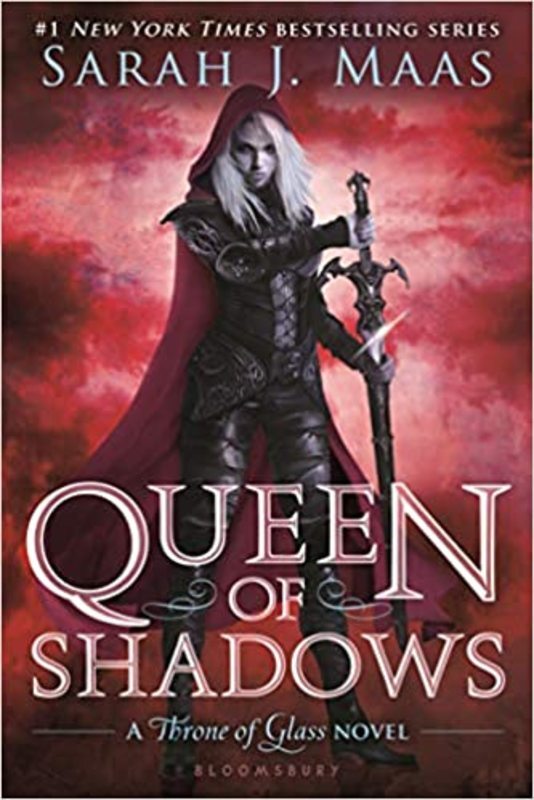 Book cover for "Queen of Shadows" by Sarah J. Maas