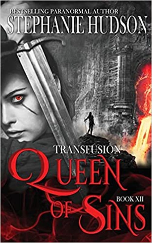 Book cover for "Queen of Sins" by Stephanie Hudson