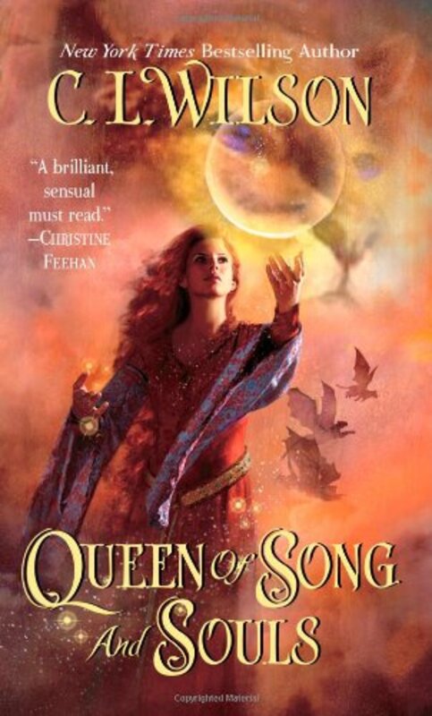 Book cover for "Queen of Song and Souls" by CL Wilson
