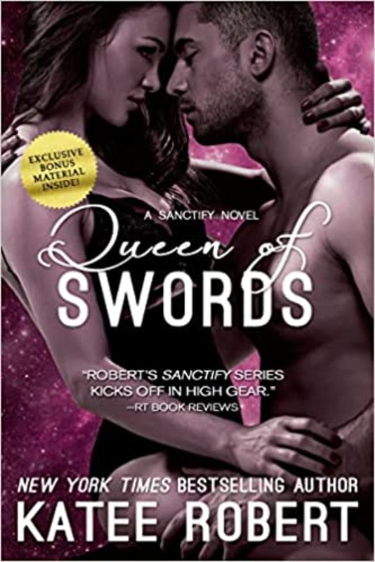 Book cover for "Queen of Swords" by Katee Robert