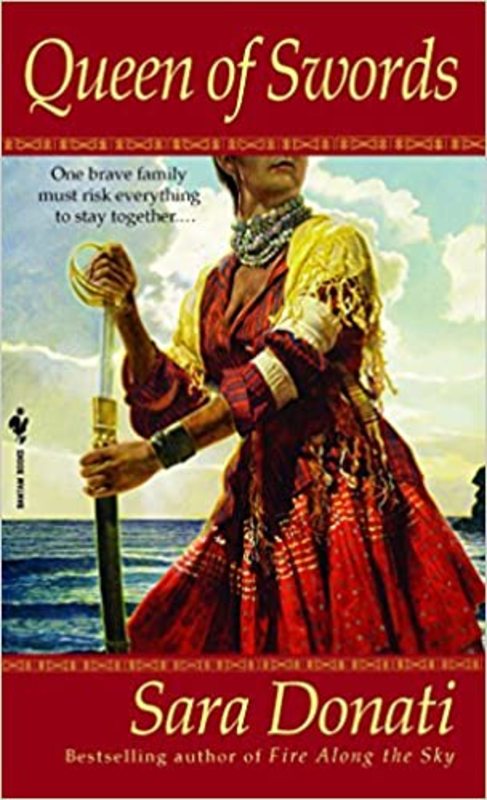 Book cover for "Queen of Swords" by Sara Donati