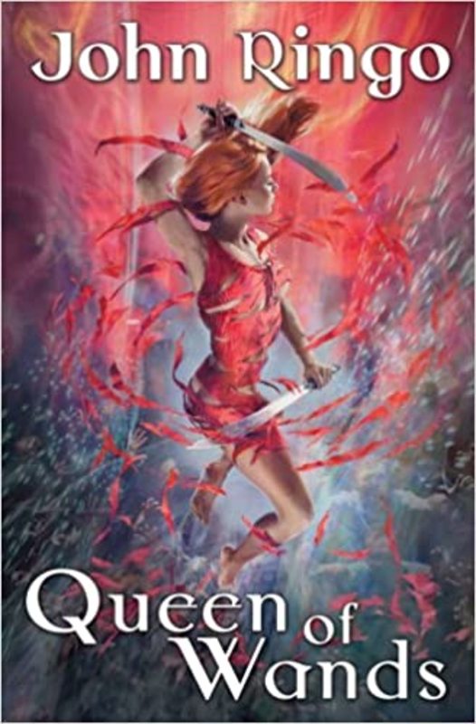 Book cover for "Queen of Wands" by John Ringo