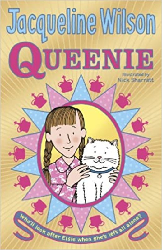 Book cover for "Queenie" by Jacqueline Wilson