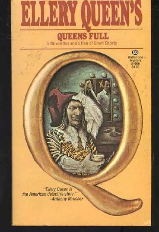 Book cover for "Queens Full" by Ellery Queen
