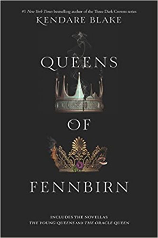 Book cover for "Queens of Fennbirn" by Kendare Blake