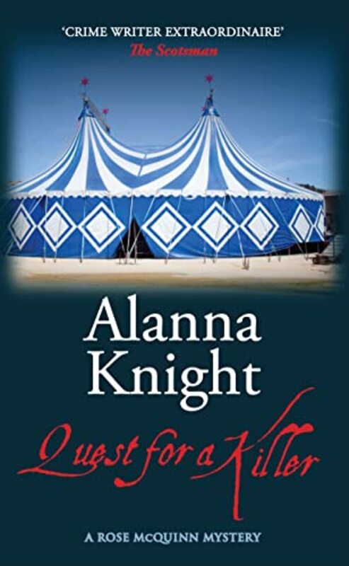 Book cover for "Quest for a Killer" by Alanna Knight