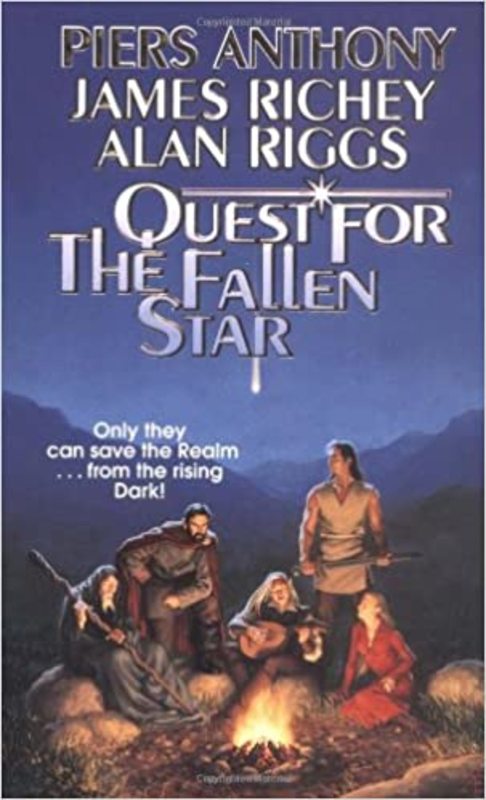 Book cover for "Quest for the Fallen Star" by Piers Anthony