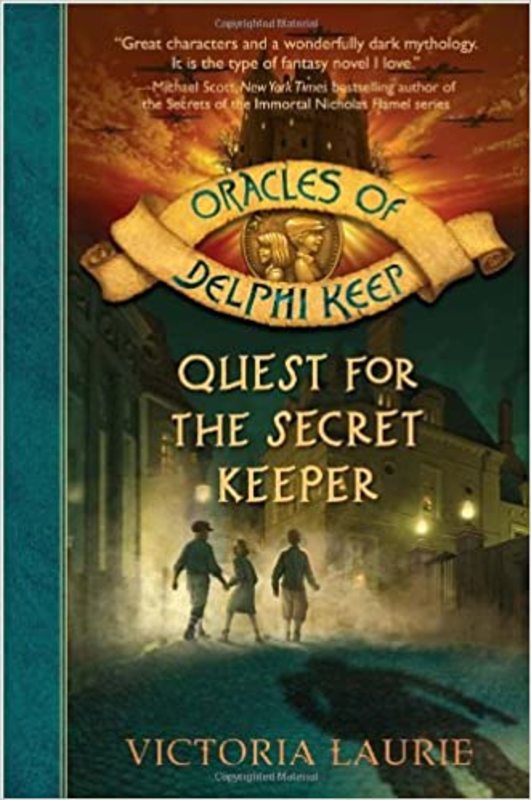Book cover for "Quest for the Secret Keeper" by Victoria Laurie