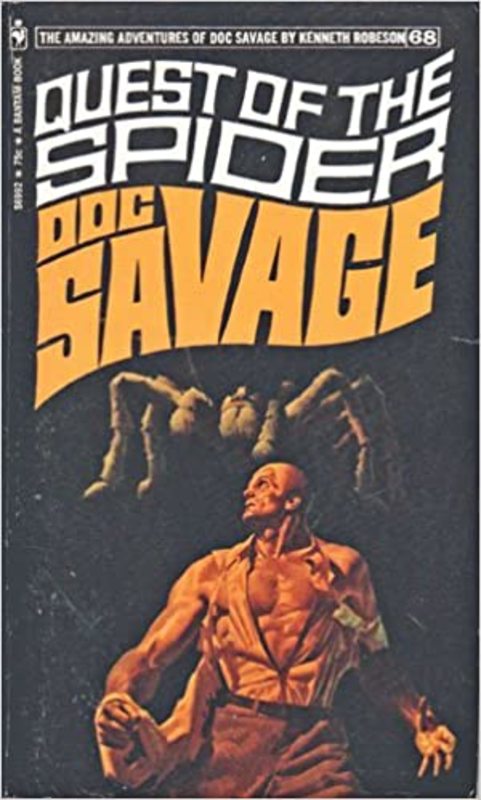 Book cover for "Quest of the Spider" by Lester Dent