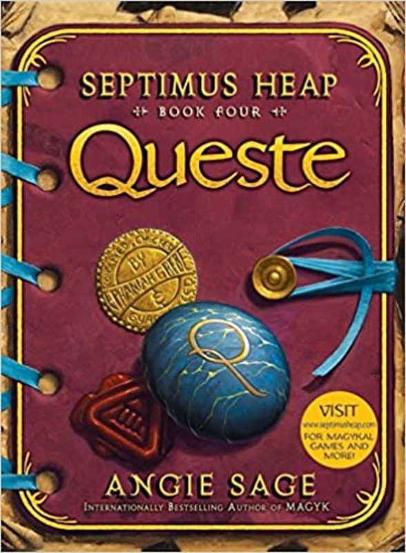 Book cover for "Queste" by Angie Sage