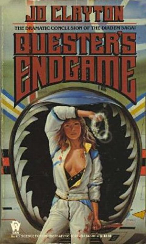 Book cover for "Quester's Endgame" by Jo Clayton