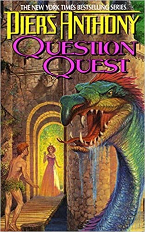 Book cover for "Question Quest" by Piers Anthony