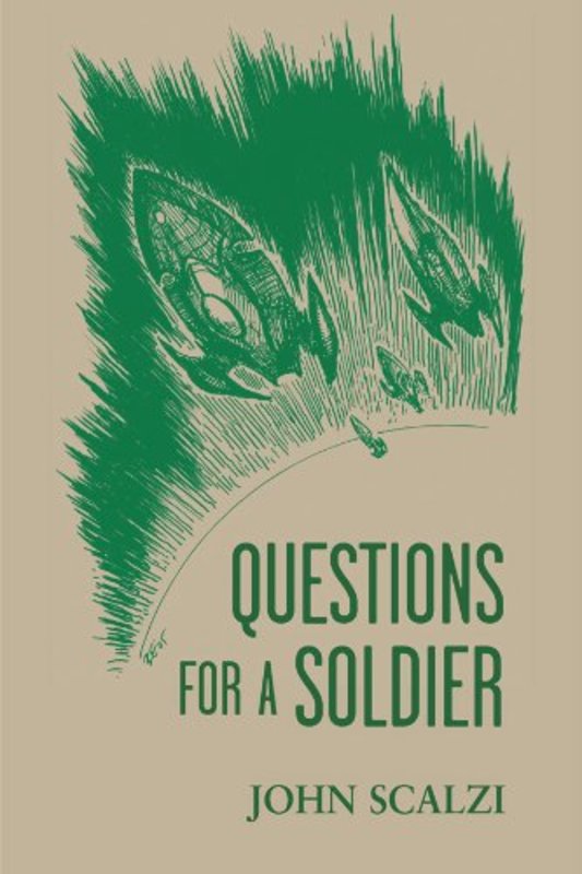 Book cover for "Questions for a Soldier"