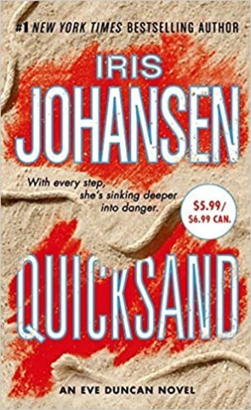 Book cover for "Quicksand" by Iris Johansen