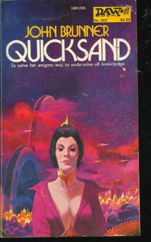 Book cover for "Quicksand" by John Brunner