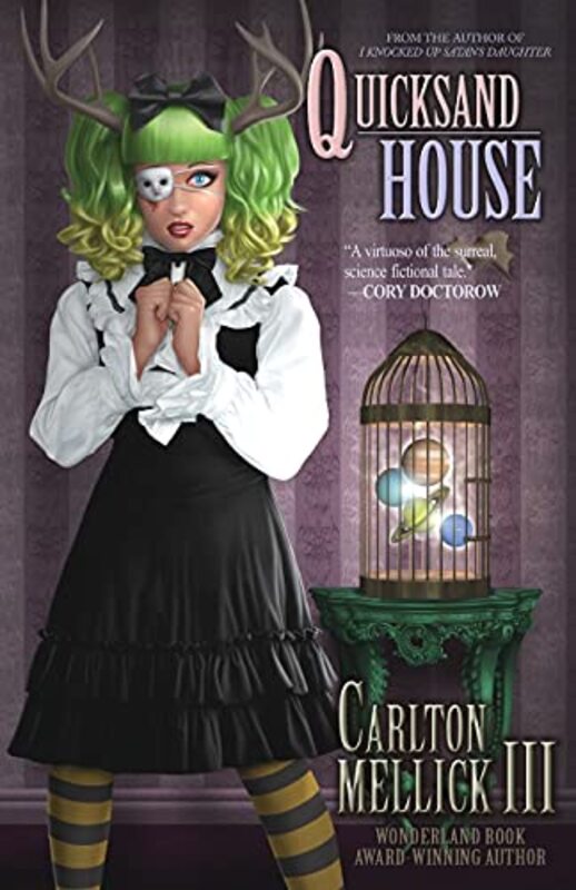 Book cover for "Quicksand House" by Carlton Mellick III