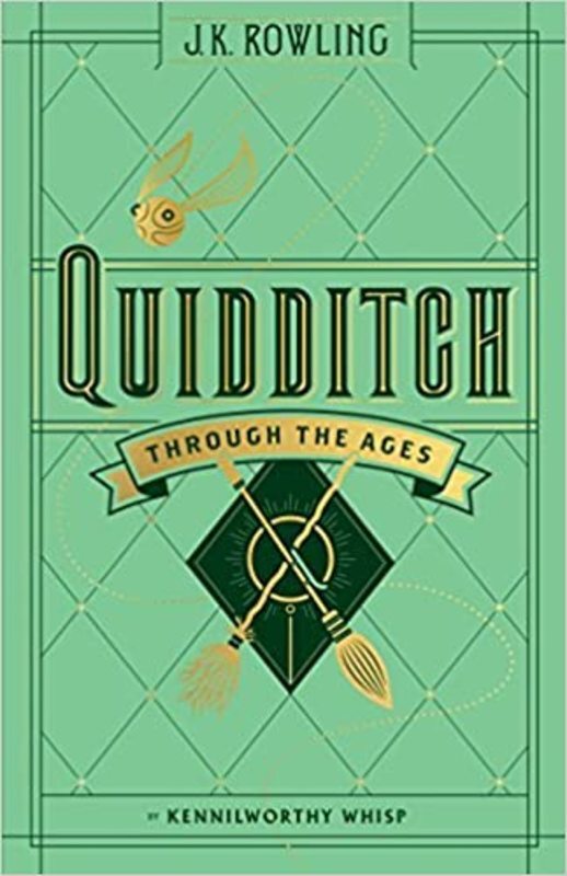Book cover for "Quidditch Through the Ages"