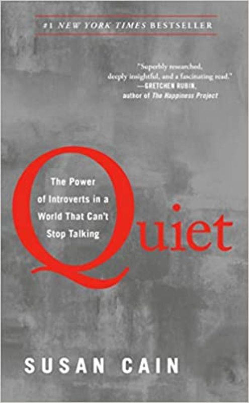 Book cover for "Quiet" by Susan Cain