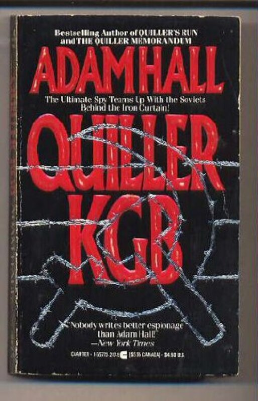 Book cover for "Quiller KGB" by Adam Hall
