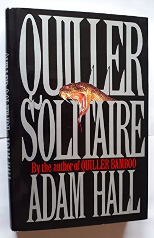 Book cover for "Quiller Solitaire" by Adam Hall