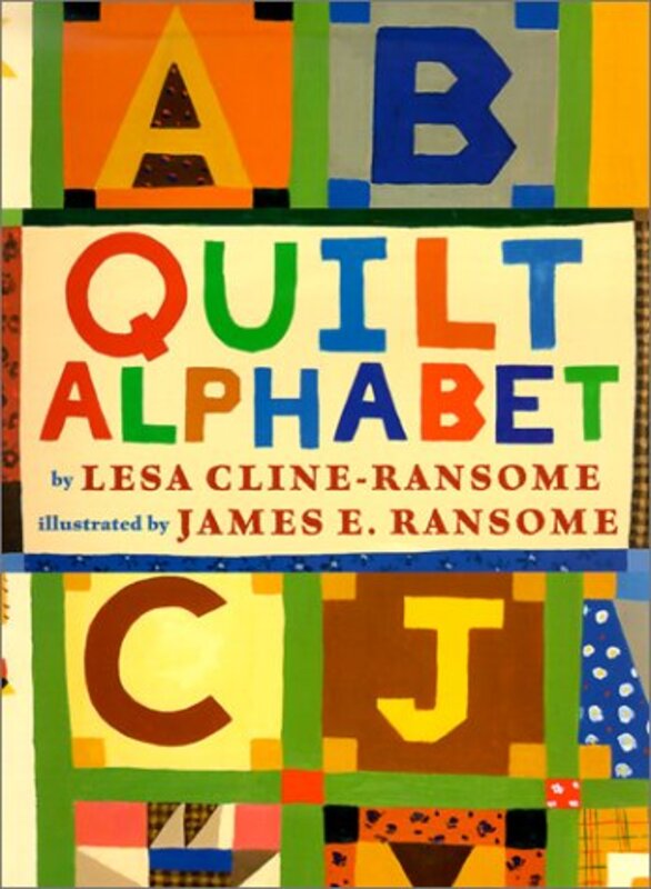 Book cover for "Quilt Alphabet" by James E Ransome