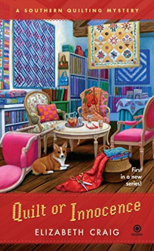 Book cover for "Quilt or Innocence" by Elizabeth Craig