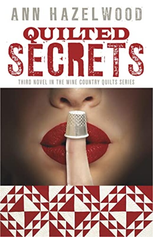 Book cover for "Quilted Secrets" by Ann Hazelwood