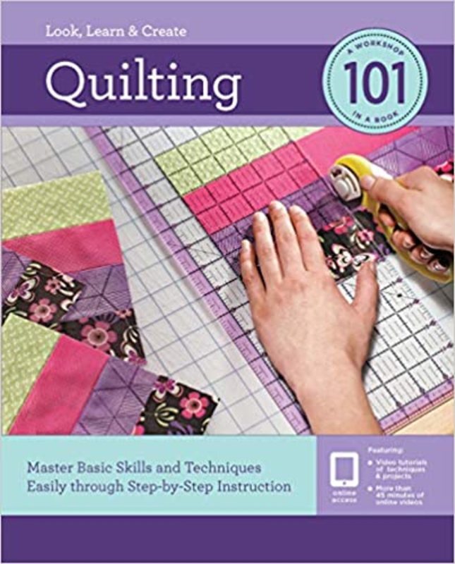 Book cover for "Quilting 101" by Editors of Creative Publishing international