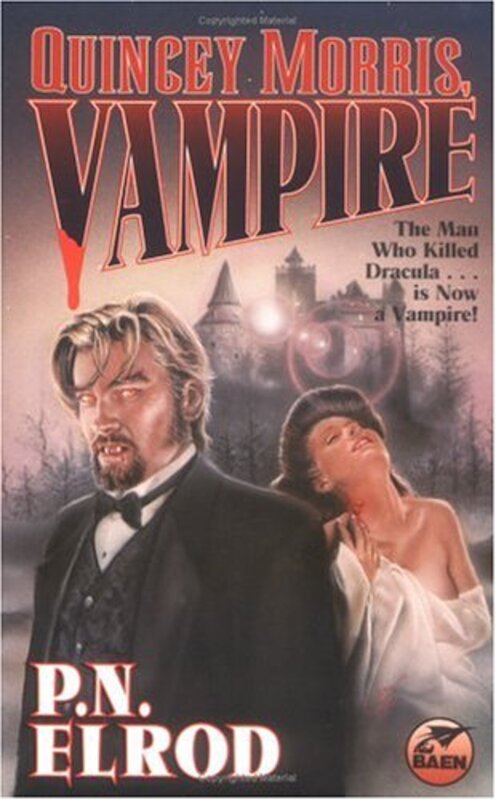 Book cover for "Quincey Morris, Vampire" by PN Elrod