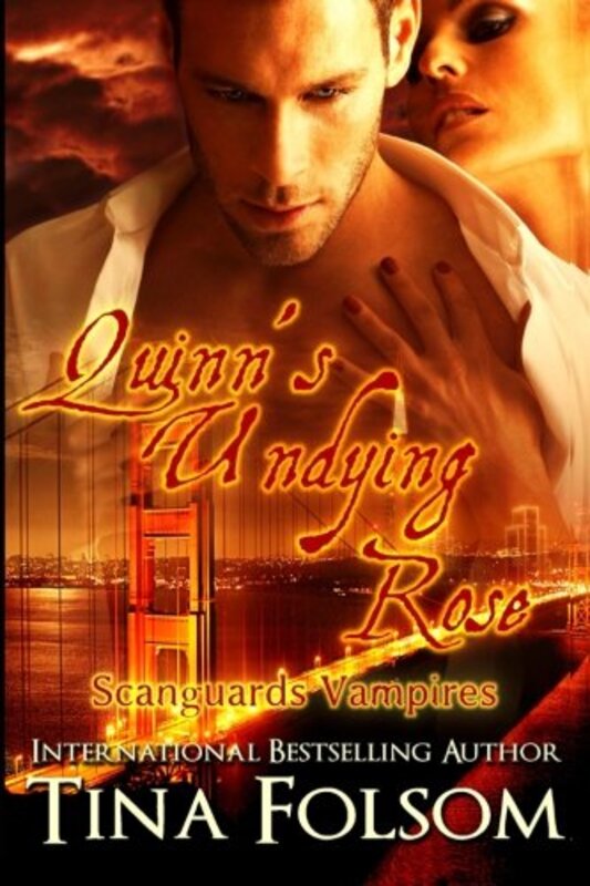 Book cover for "Quinn's Undying Rose" by Tina Folsom