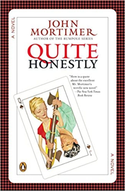 Book cover for "Quite Honestly" by John Mortimer