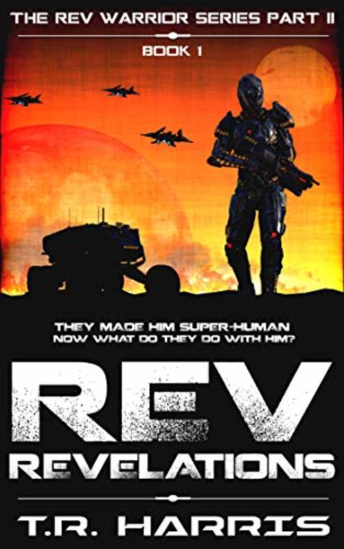Book cover for "REV: Revelations" by TR Harris