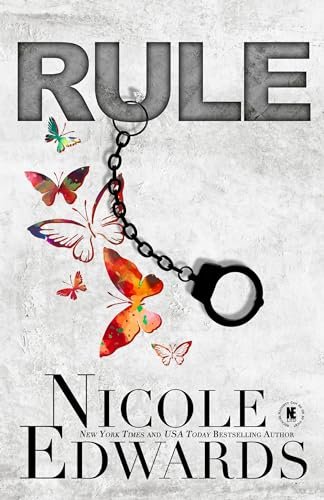 Book cover for "RULE" by Nicole Edwards