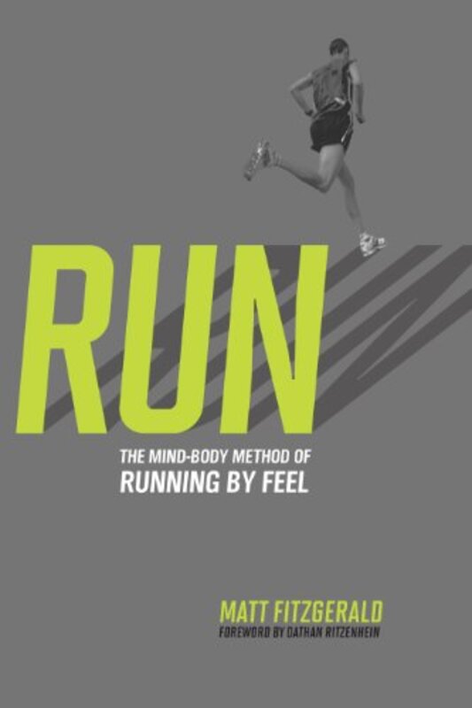 Book cover for "RUN" by Matt Fitzgerald