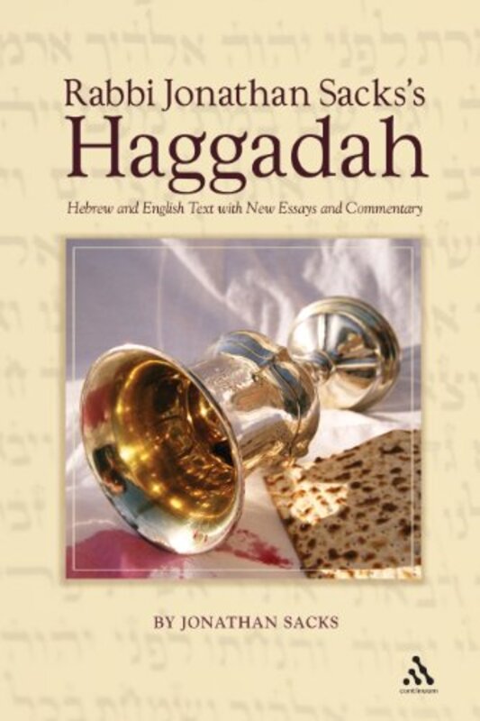 Book cover for "Rabbi Jonathan Sacks's Haggadah"
