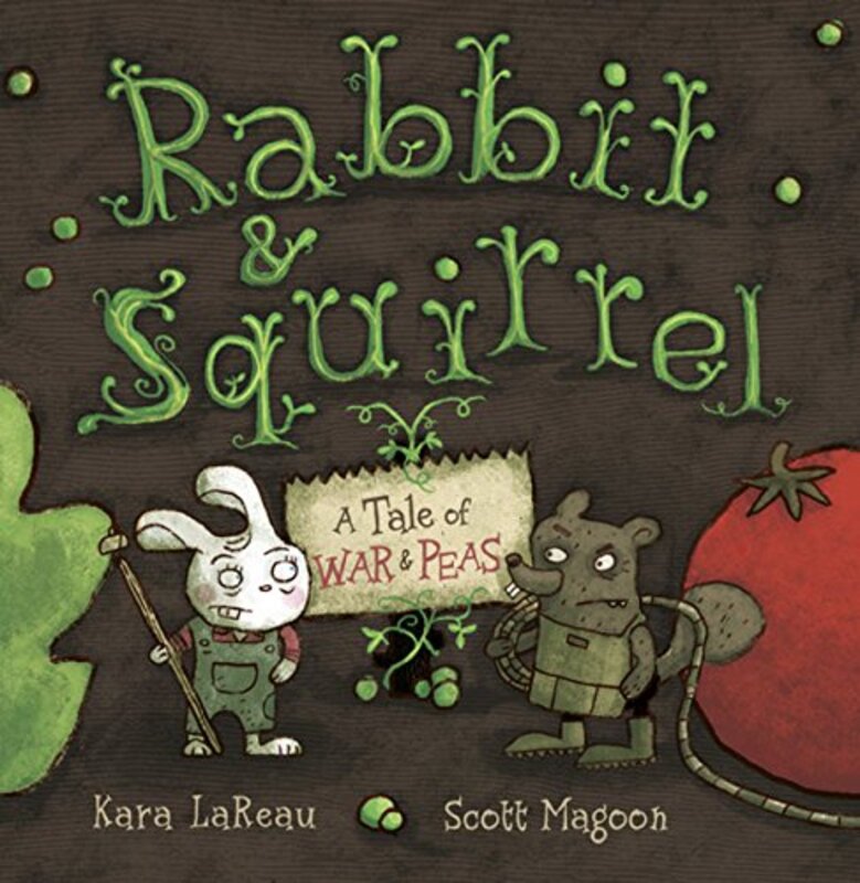 Book cover for "Rabbit and Squirrel" by Kara Lareau