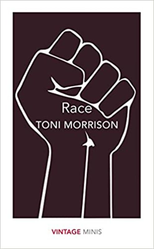 Book cover for "Race" by Toni Morrison
