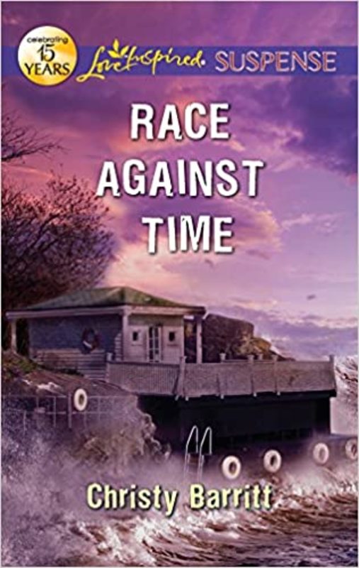 Book cover for "Race Against Time" by Christy Barritt