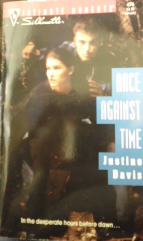 Book cover for "Race Against Time" by Justine Davis