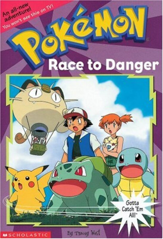 Book cover for "Race To Danger" by Tracey West