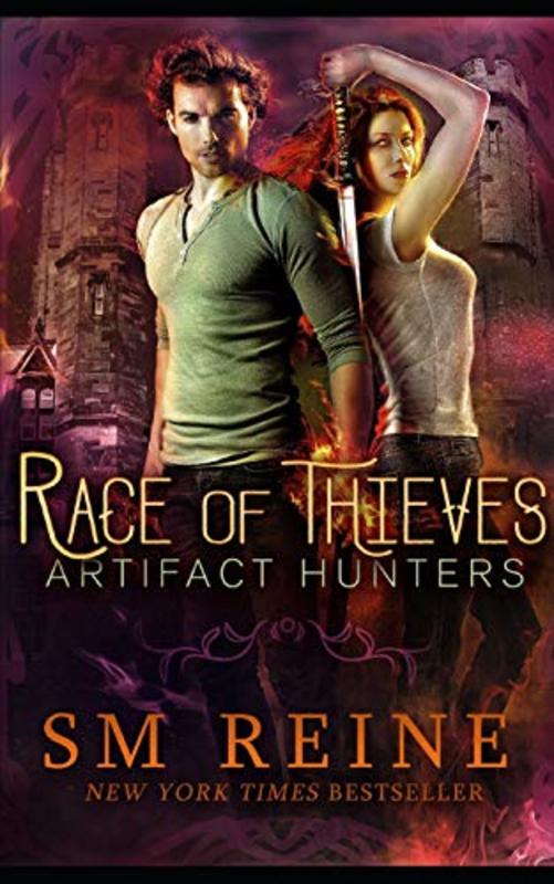Book cover for "Race of Thieves" by SM Reine