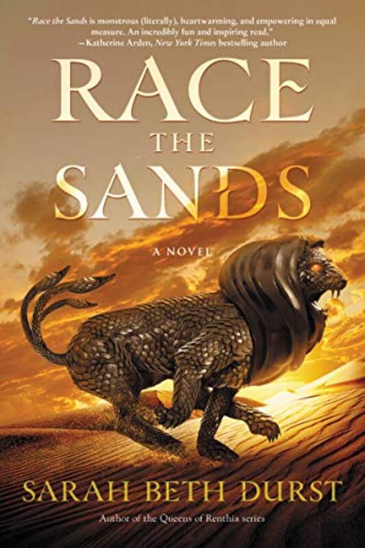 Book cover for "Race the Sands" by Sarah Beth Durst