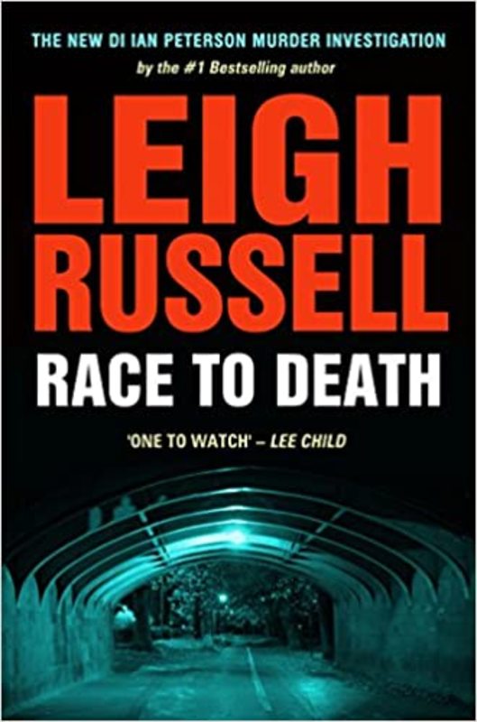 Book cover for "Race to Death" by Leigh Russell