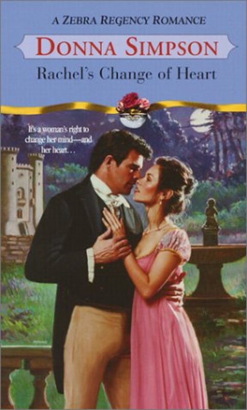 Book cover for "Rachel's Change Of Heart" by Donna Lea Simpson