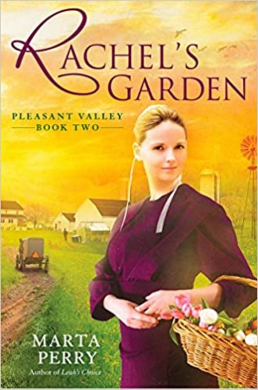 Book cover for "Rachel's Garden" by Marta Perry