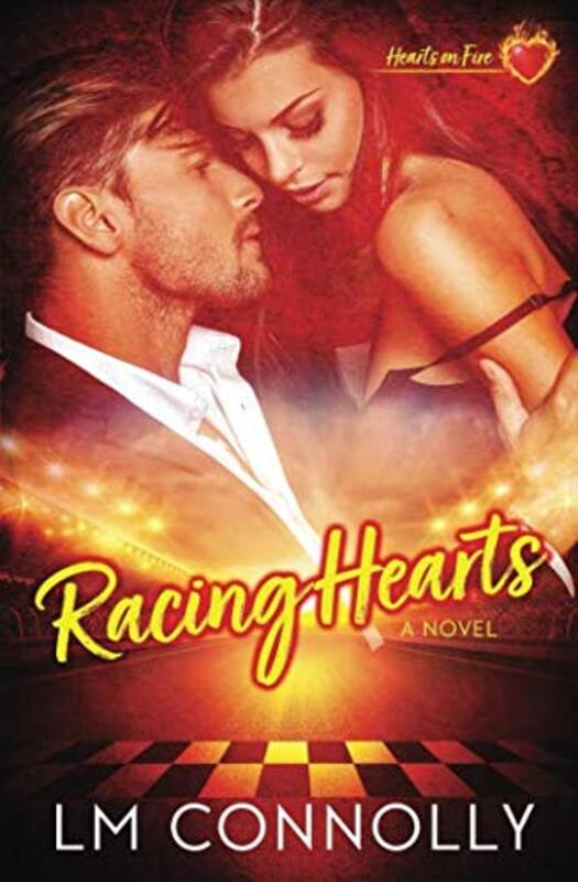 Book cover for "Racing Hearts" by Lynne Connolly