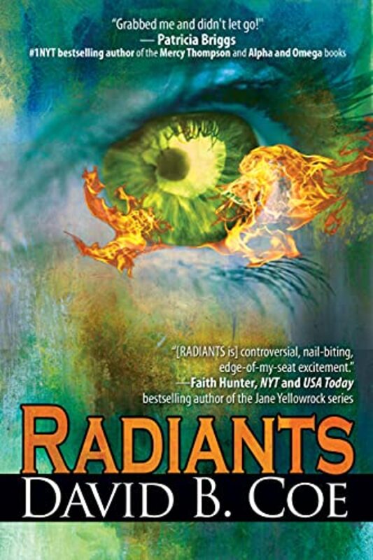 Book cover for "Radiants" by David B Coe