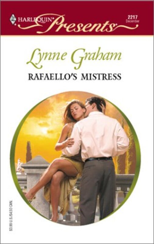 Book cover for "Rafaello's Mistress" by Lynne Graham